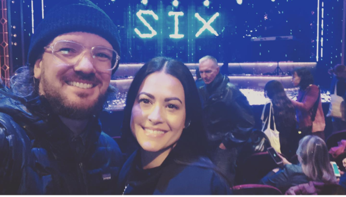 JC Chasez With His Girlfriend Jennifer HuYoung At Six Live Show