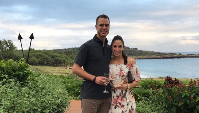 Jon Scheyer With His Wife Marcelle Provencial