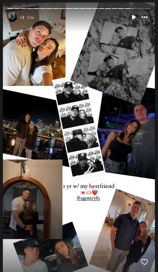 Zach's Girlfriend Posted Collage of Pictures To Celebrate Their One Year of Togetherness